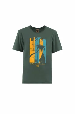 E9 Camiseta|Beach Slate