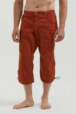 E9 Bermudas|Fuoco Flax 3/4 Red-Clay