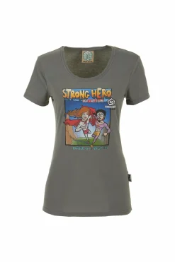 E9 Camisetas|W-Strong Hero Grey